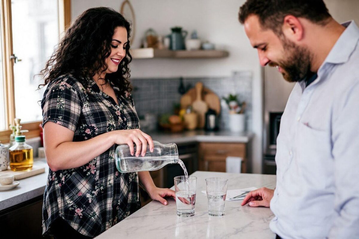 Quelle est la consommation en eau moyenne de 2 personnes ?